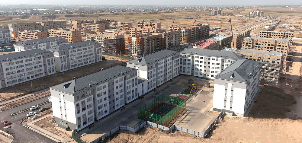 Construction of 9 houses in Shymkent (Bozaryk-2 Microdistrict)