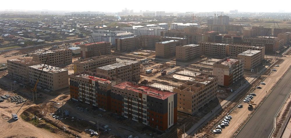 Construction of 9 houses in Shymkent (Bozaryk-3 Microdistrict)